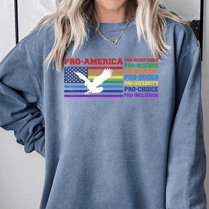 Pro America Pro Acceptance Pro Science Pro Equality Pro Book Comfort Colors Sweatshirt Pro America Pro Acceptance Pro Science Pro Equality Pro Book Comfort Colors Sweatshirt