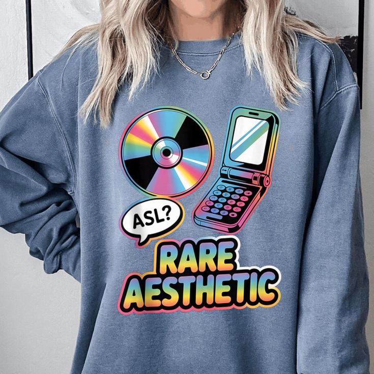 Rare Aesthetic Retro Nostalgia Y2K Vibes Comfort Colors Sweatshirt