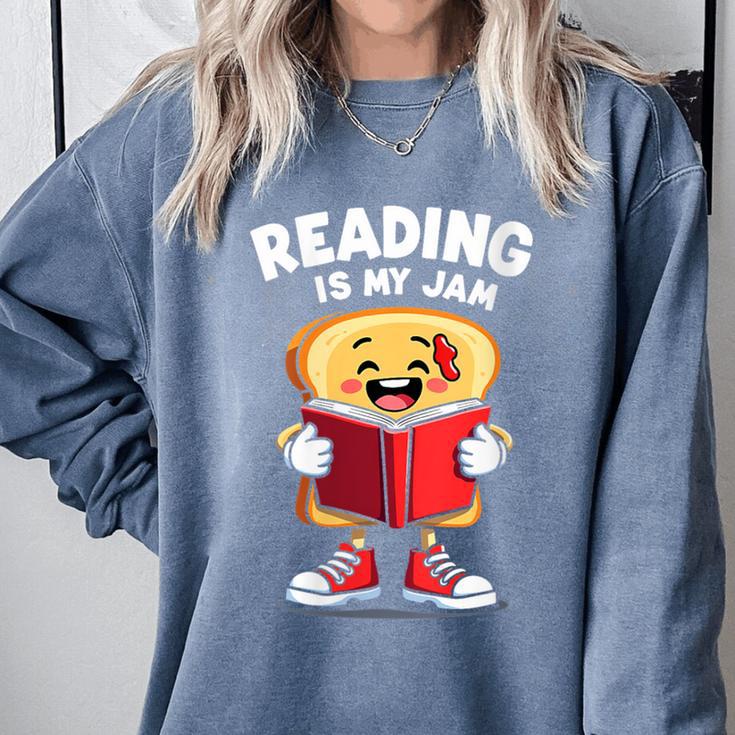 Reading Is My Jam I Love To Read Books Comfort Colors Sweatshirt