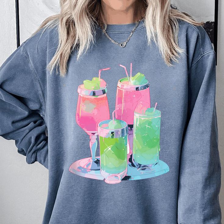 Retro Soft Drinks 80s 90s Nostalgia Cute Anime Aesthetic Tee Comfort Colors Sweatshirt Retro Soft Drinks 80s 90s Nostalgia Cute Anime Aesthetic Tee Comfort Colors Sweatshirt