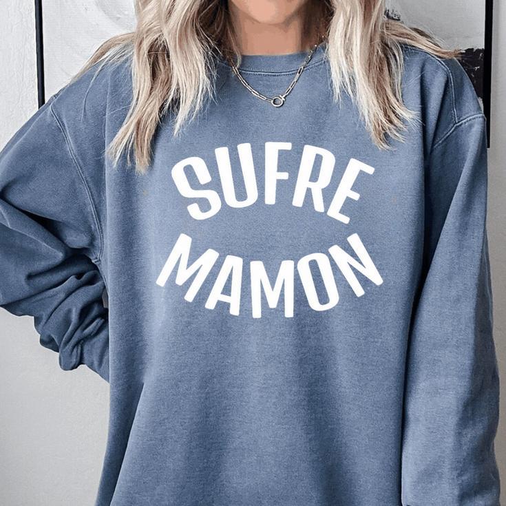 Sufre Mamon Nostalgia 80's Post Punk Premium Tri-Blend Comfort Colors Sweatshirt Sufre Mamon Nostalgia 80's Post Punk Premium Tri-Blend Comfort Colors Sweatshirt