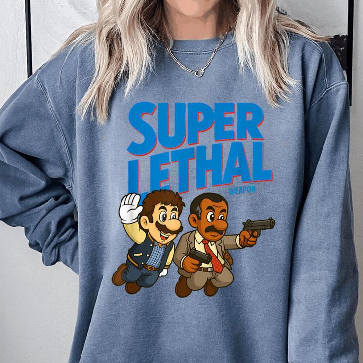Super Lethal Cute Nostalgia Comfort Colors Sweatshirt Super Lethal Cute Nostalgia Comfort Colors Sweatshirt