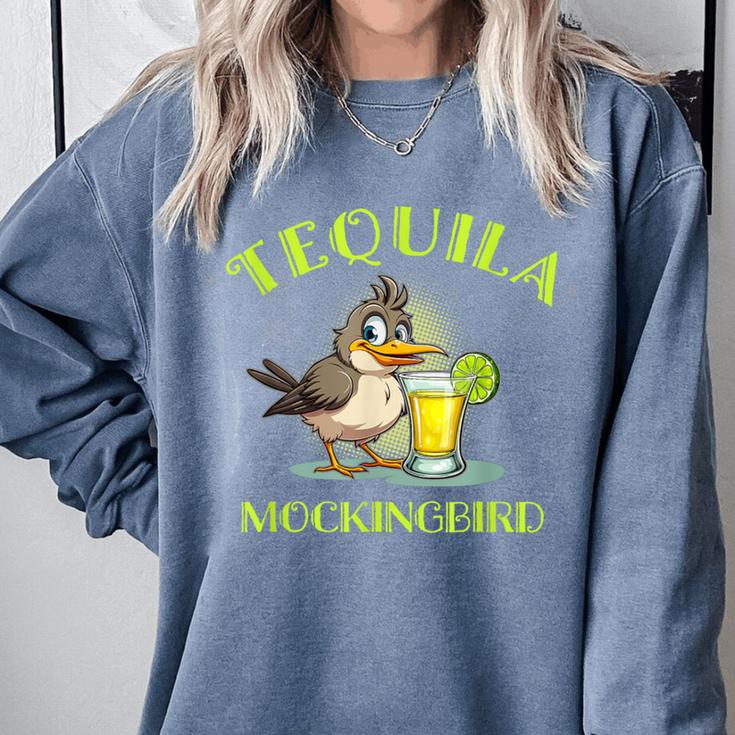 Tequila Mockingbird For Book Lovers And Writers Comfort Colors Sweatshirt