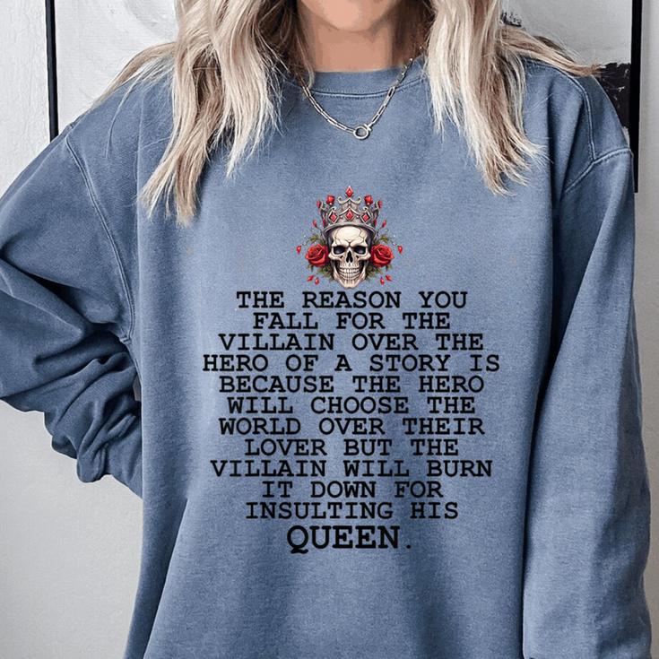 In My Villain Era Dark Romance Smutty Books Lovers Smut Book Comfort Colors Sweatshirt In My Villain Era Dark Romance Smutty Books Lovers Smut Book Comfort Colors Sweatshirt