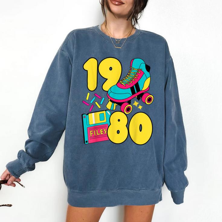 1980 Retro Raised In The 80s Old School Nostalgia Vibes Comfort Colors Sweatshirt