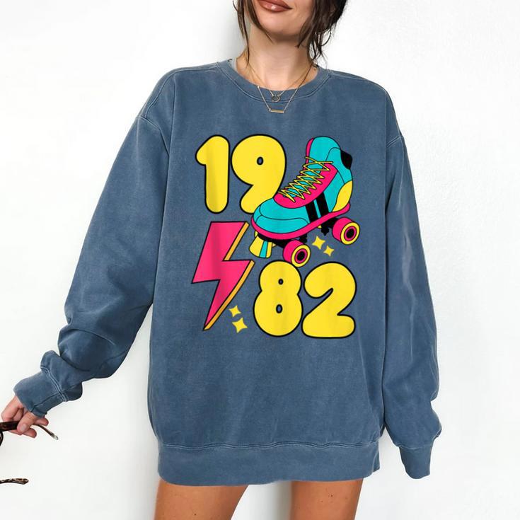 1982 Retro Raised In The 80s Old School Nostalgia Vibes Comfort Colors Sweatshirt