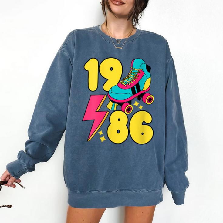 1986 Retro Raised In The 80s Old School Nostalgia Vibes Comfort Colors Sweatshirt