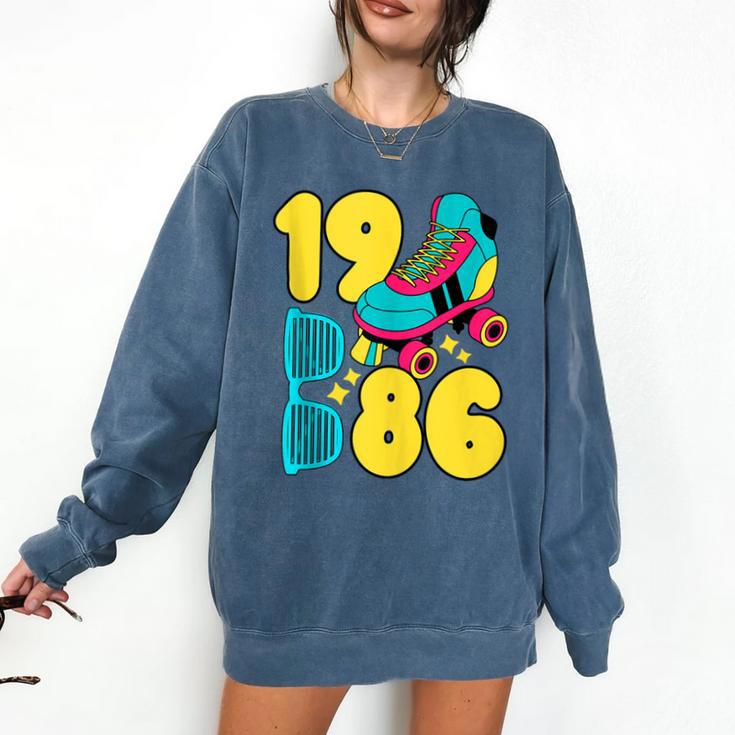 1986 Retro Raised In The 80s Old School Nostalgia Vibes Comfort Colors Sweatshirt