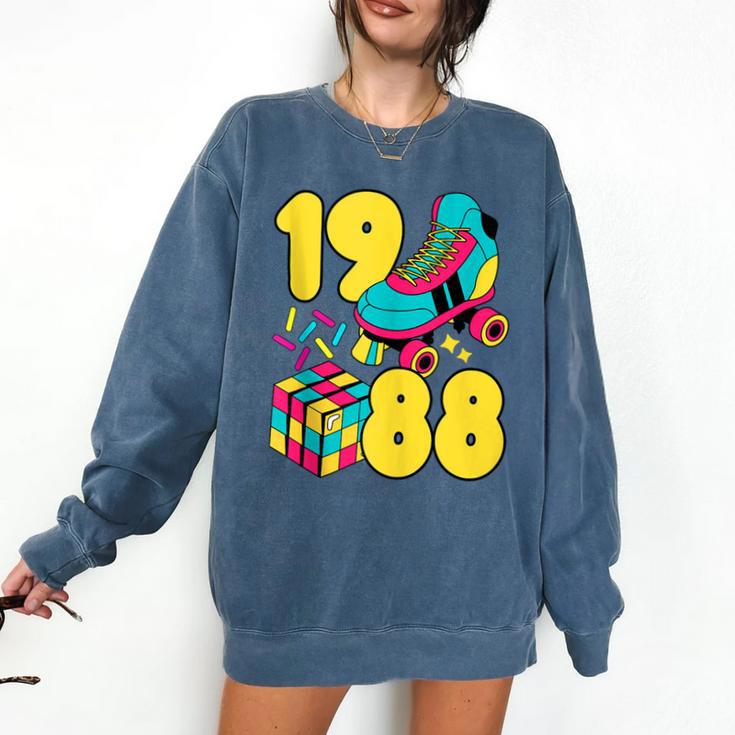 1988 Retro Raised In The 80s Old School Nostalgia Vibes Comfort Colors Sweatshirt