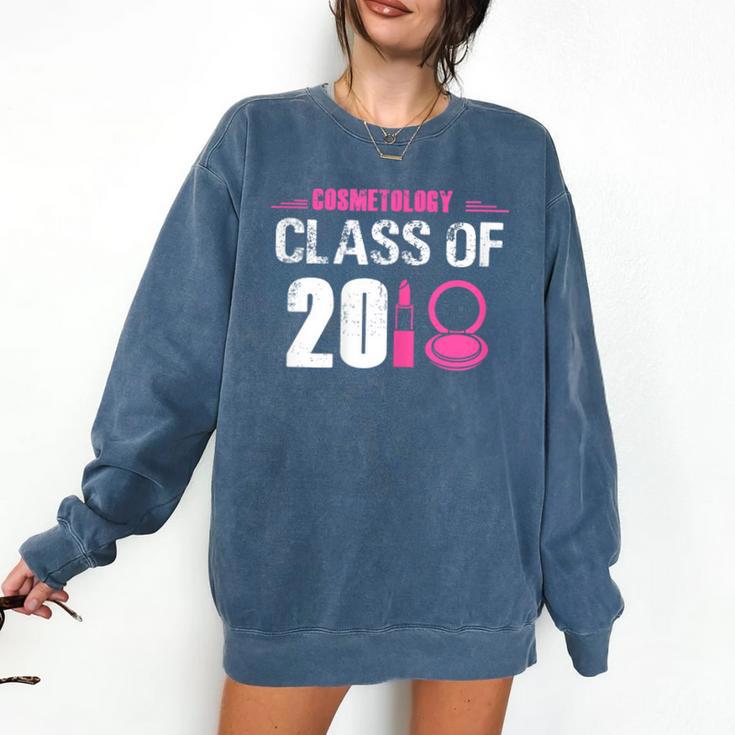 2018 Cosmetology Graduation Shirt Makeup Artist Comfort Colors Sweatshirt