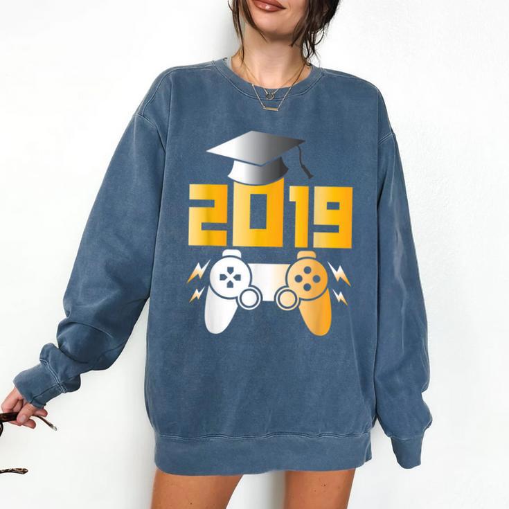 2019 High School Graduation Shirt Gamer Graduate Comfort Colors Sweatshirt