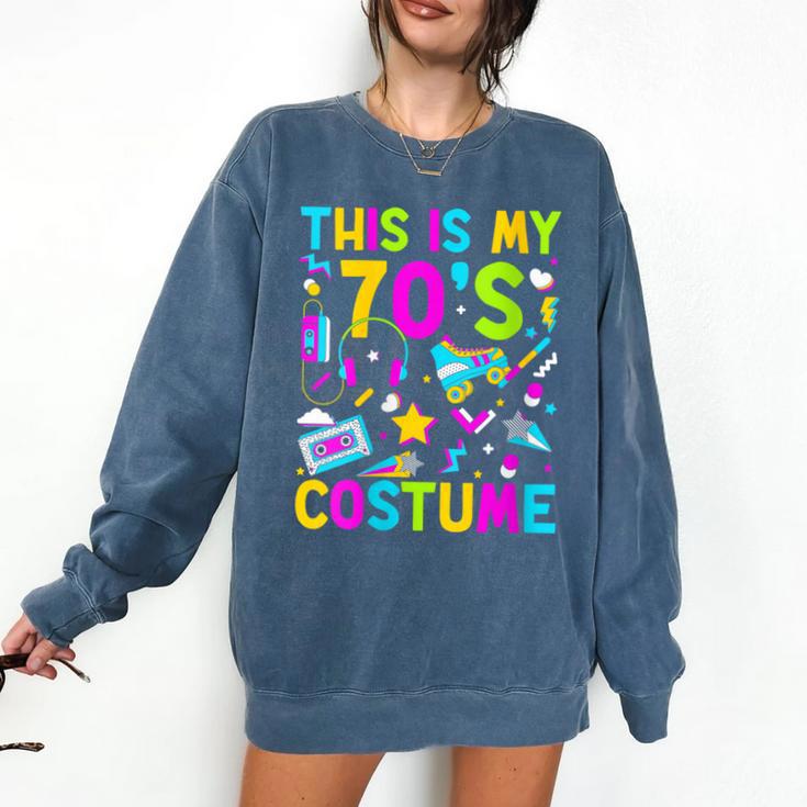 This Is My 70's Costume Nostalgia Mixtape Era 1970s Party Comfort Colors Sweatshirt