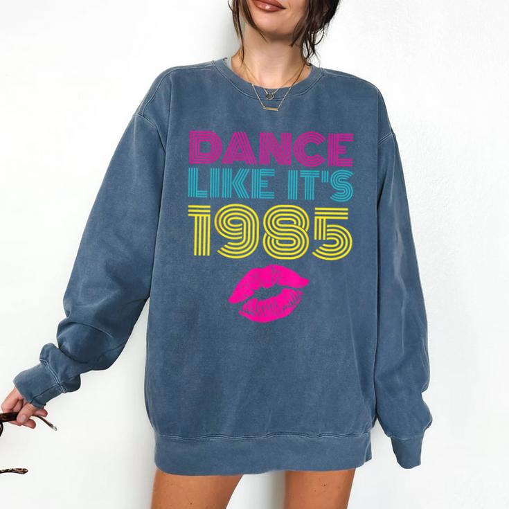 80s Outfit Women Nostalgia Eighties Party Comfort Colors Sweatshirt