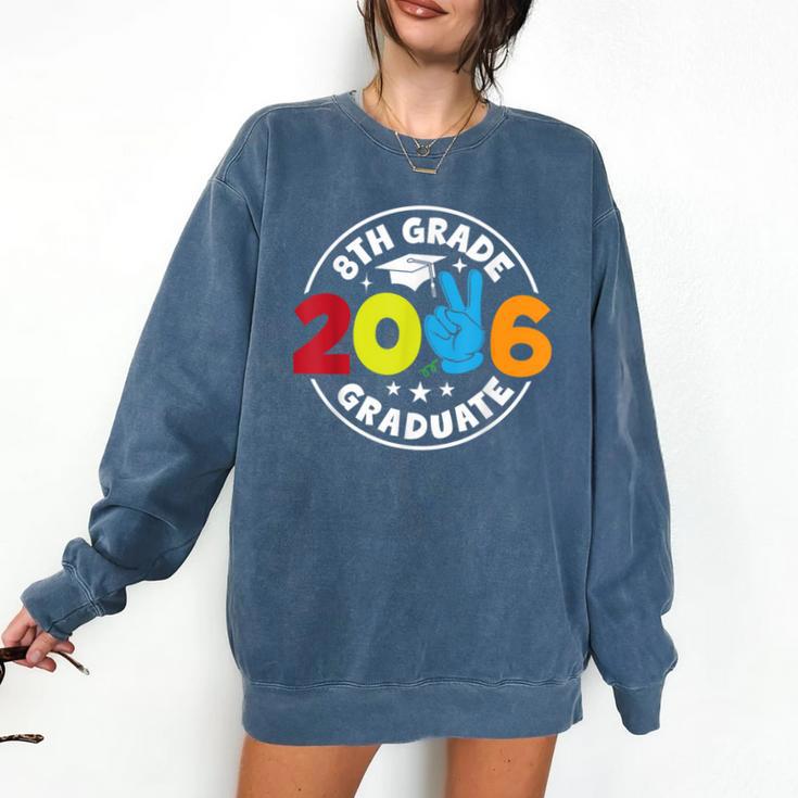 8th Grade 2026 Graduate School Senior Year Graduation Day Comfort Colors Sweatshirt