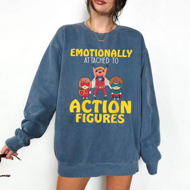 Action Figure Collector Comic Books Comfort Colors Sweatshirt