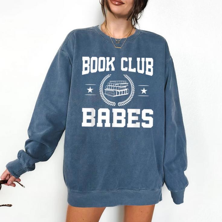 Book Club Babes Comfort Colors Sweatshirt