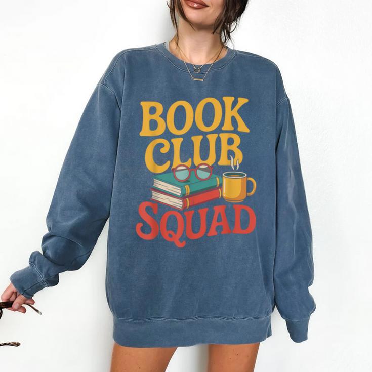 Book Club Squad Comfort Colors Sweatshirt