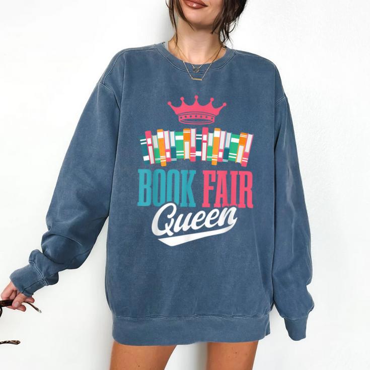 Book Fair Queen Comfort Colors Sweatshirt