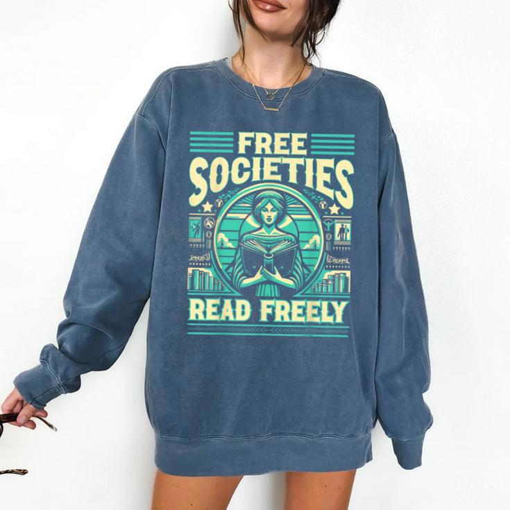 Book Lover Banned Books Reading Banned Books Comfort Colors Sweatshirt