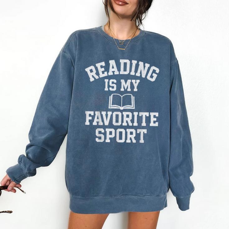 Book Lover Reading For Teachers Students Librarians Comfort Colors Sweatshirt