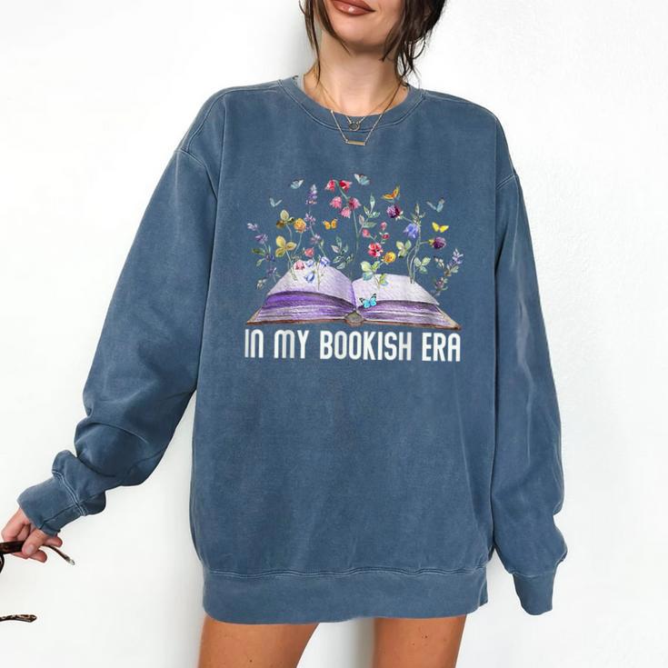 In My Bookish Era World Book Day Girls Comfort Colors Sweatshirt