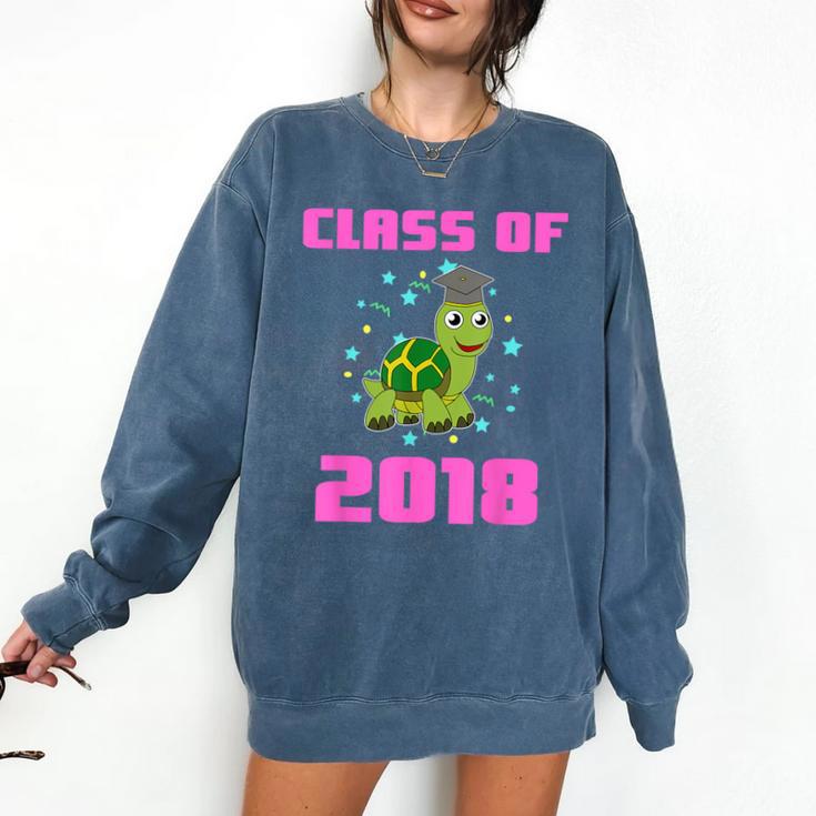 Class Of 2018 Turtle Shirt Graduation  Kids Comfort Colors Sweatshirt