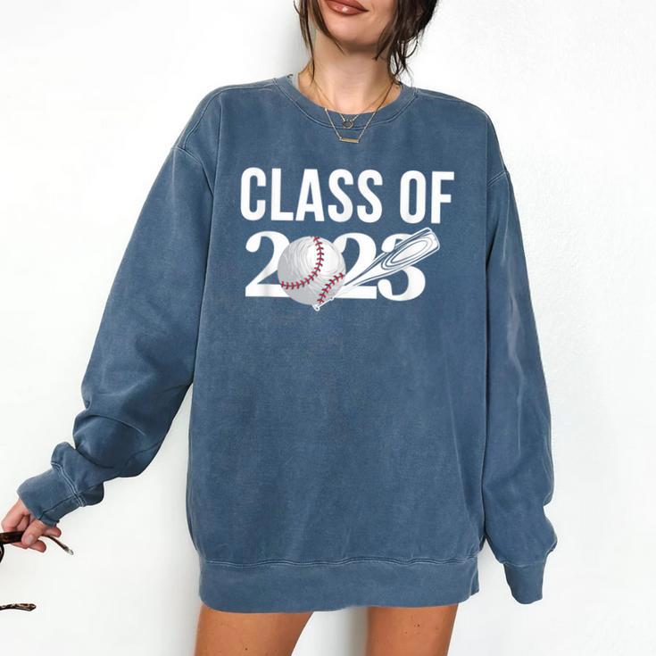 Class 2023 Graduation Senior Baseball Player Comfort Colors Sweatshirt