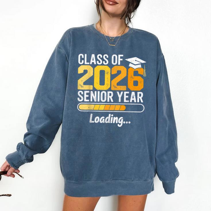 Class Of 2026 Senior Year Loading Senior 2026 Graduation Comfort Colors Sweatshirt