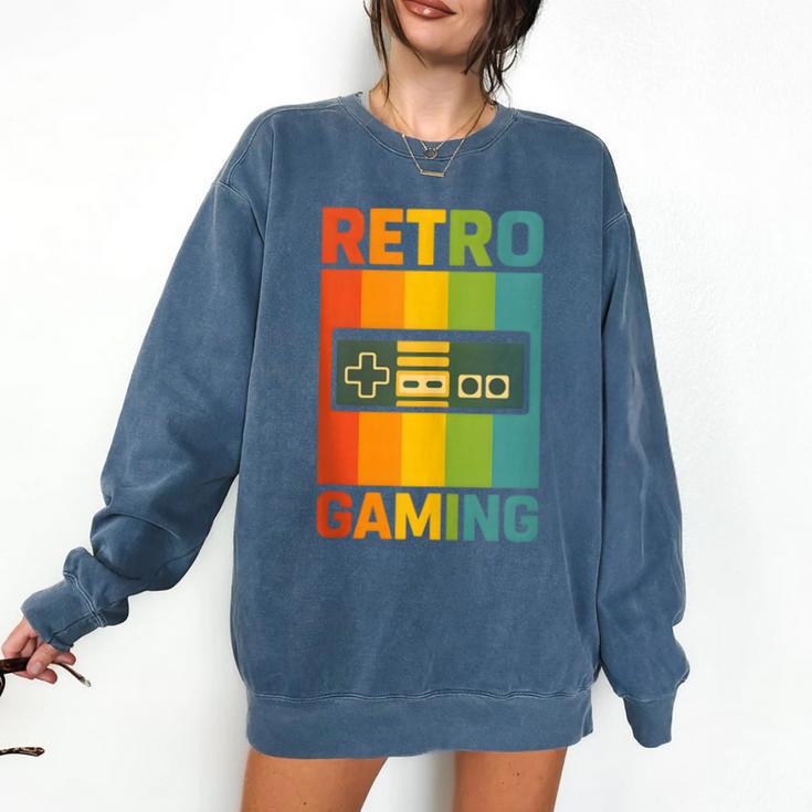 Classic Retro Gaming Nostalgia Comfort Colors Sweatshirt