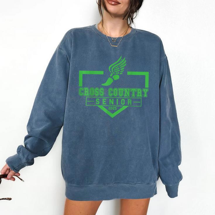 Cross Country Senior Night Senior 2025 Graduation Party 23 Comfort Colors Sweatshirt