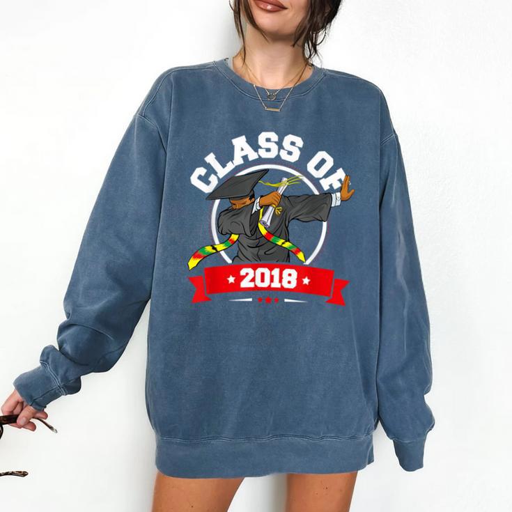 Dabbing Graduation Class Of 2018 TShirt History Month Comfort Colors Sweatshirt