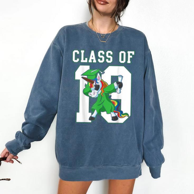Dabbing Graduation Class Of 2019 Dabbing Unicorn Tee Comfort Colors Sweatshirt