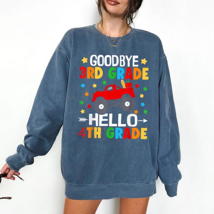 Goodbye 3rd Grade Hello 4th Grade Graduation 2024 Comfort Colors Sweatshirt