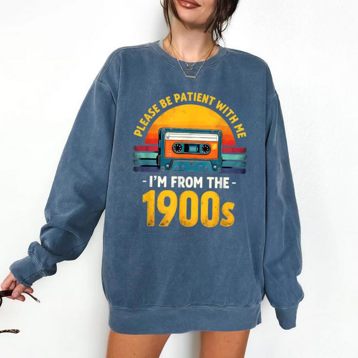 Humor Daddy I'm From The 1900s Comfort Colors Sweatshirt