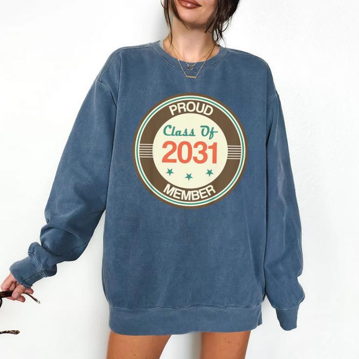 Kids Class Of 2031 Shirt Back To School Future Graduation Comfort Colors Sweatshirt