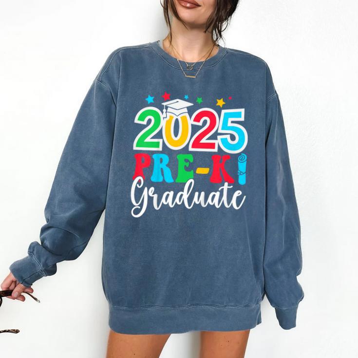 Kids Pre-K Graduate 2025 Preschool Graduation Class Of 2025 Kids Comfort Colors Sweatshirt