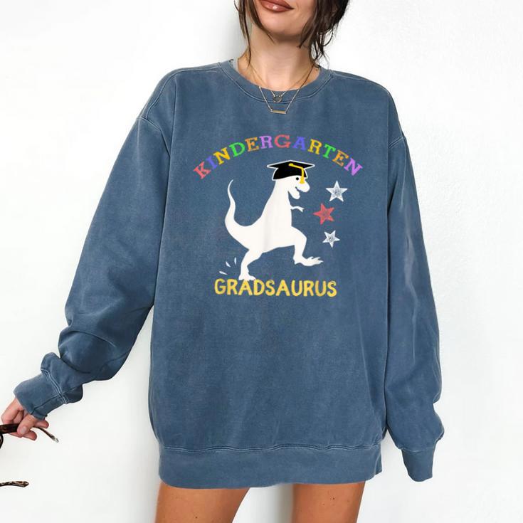 Kindergarten Graduation Shirt 2019 Dinosaur Graduate Party Comfort Colors Sweatshirt
