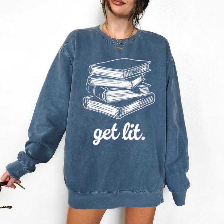 Get Lit Books Comfort Colors Sweatshirt