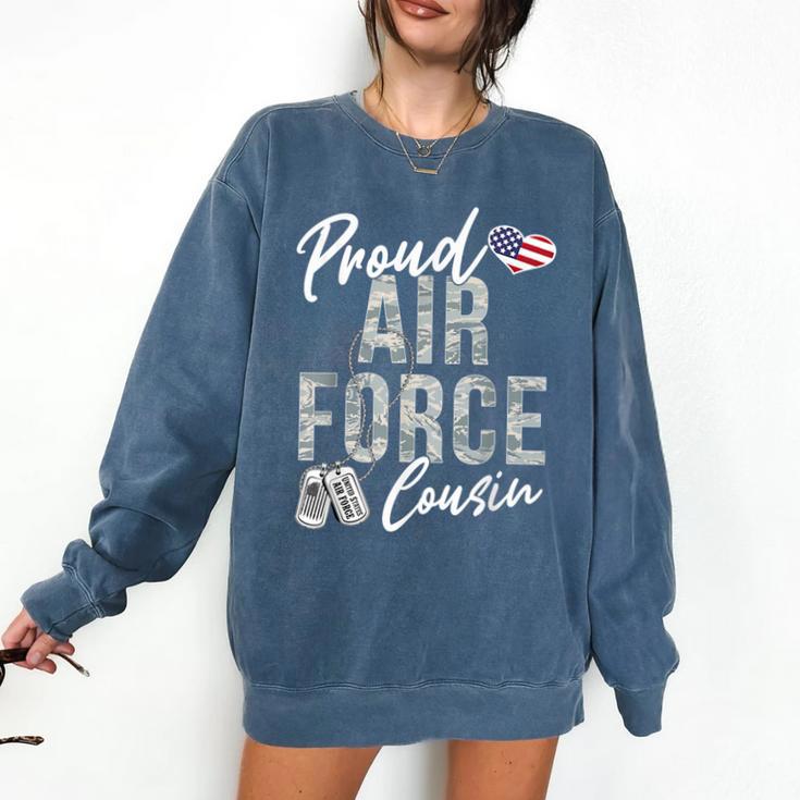 Proud Air Force Cousin US Air Force Graduation Cousin Tee Comfort Colors Sweatshirt