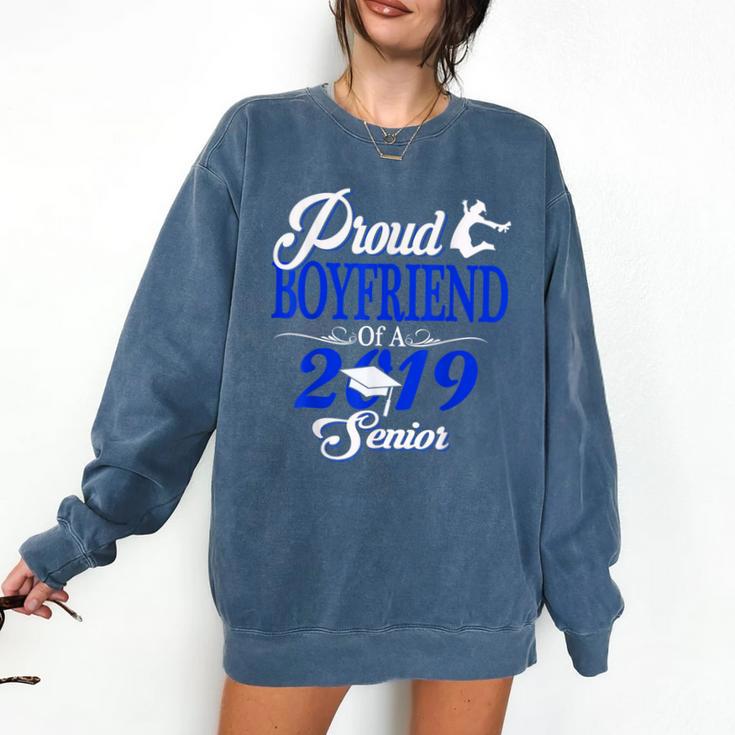 Proud BOYFRIEND Of A Class 2019 Senior Tee Graduation Comfort Colors Sweatshirt