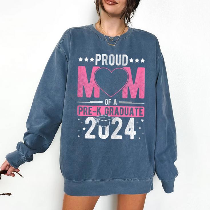 PROUD MUM OF A Pre-K GRAD 2024 Pre-K Graduation 2024 Mom Comfort Colors Sweatshirt