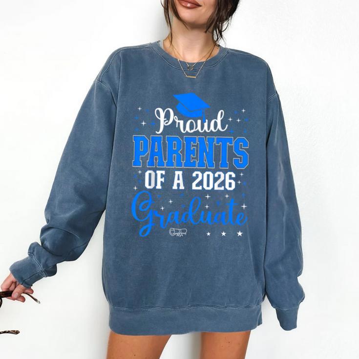 Proud Parents Of a Class Of 2026 Graduate For Graduation Comfort Colors Sweatshirt