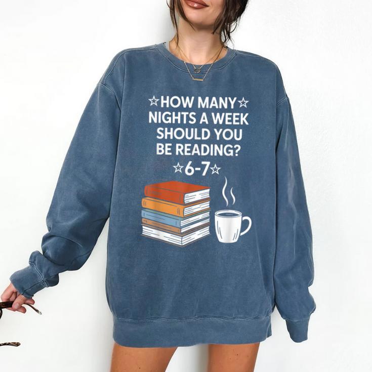 Reading 6-7 Six Seven Meme English Teacher Book Lover Comfort Colors Sweatshirt