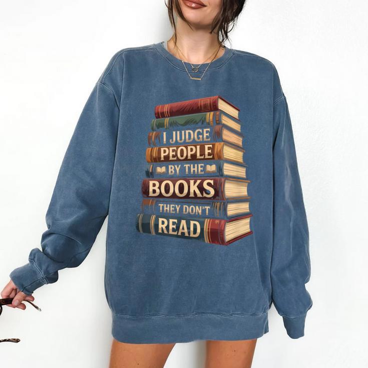 Reading Book Comfort Colors Sweatshirt