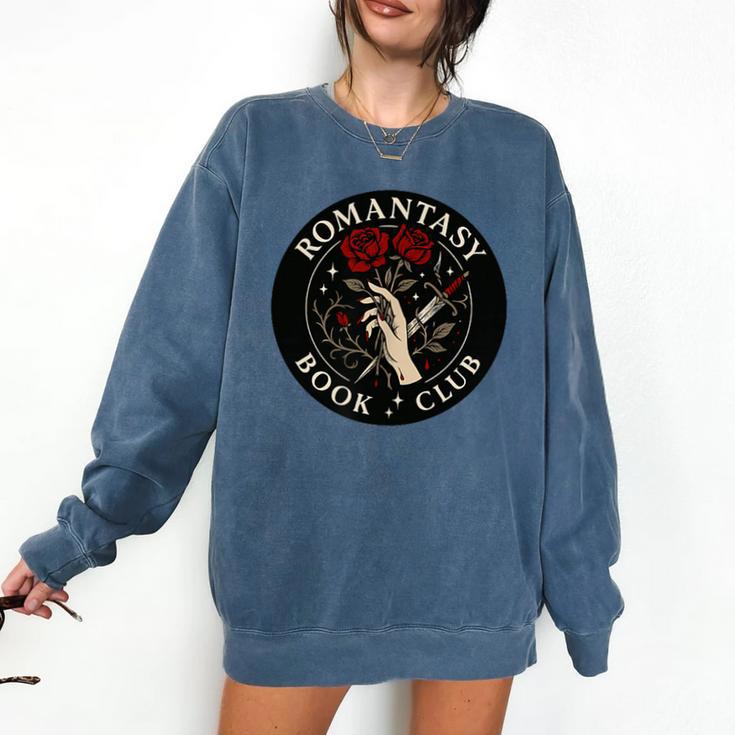 Romantasy Book Club Enthusiast Comfort Colors Sweatshirt