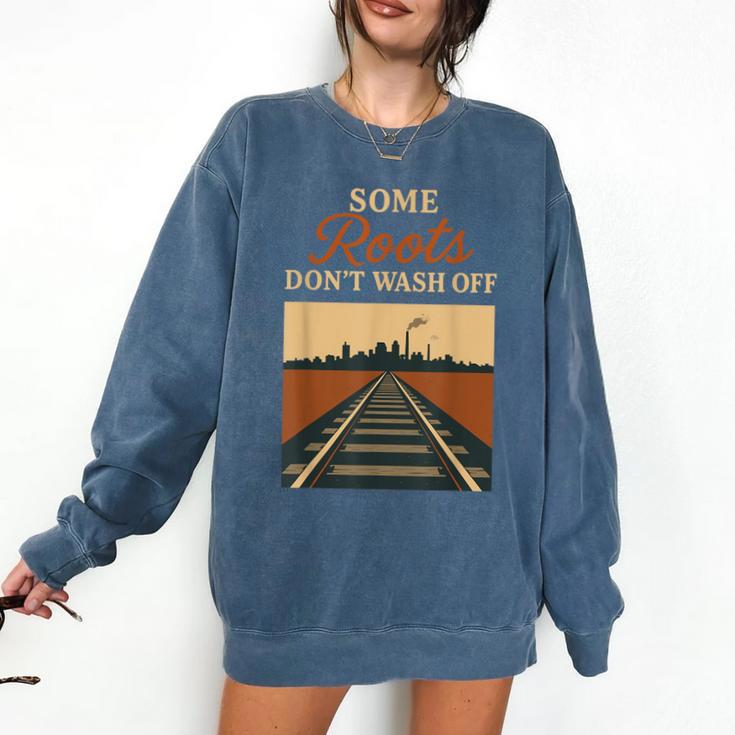 Rust Belt Midwest Nostalgia Steel Town Working Class Pride Comfort Colors Sweatshirt