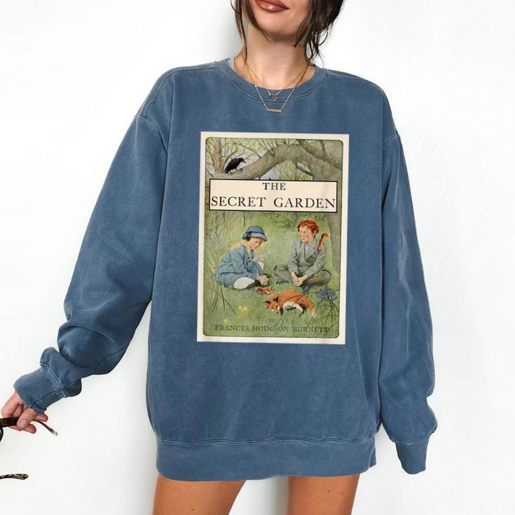 The Secret Garden Book Comfort Colors Sweatshirt