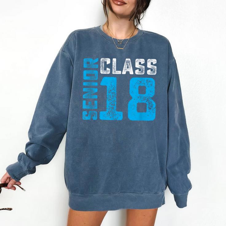 Senior Class 18 Shirt Graduation Apparel T-Shirt Comfort Colors Sweatshirt