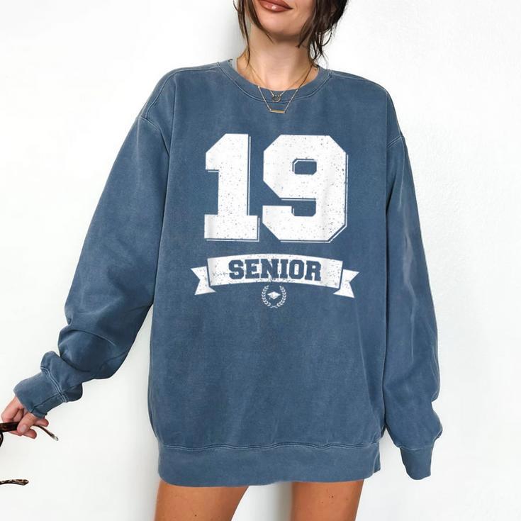 Senior Class Of 2019 Graduation School College Comfort Colors Sweatshirt