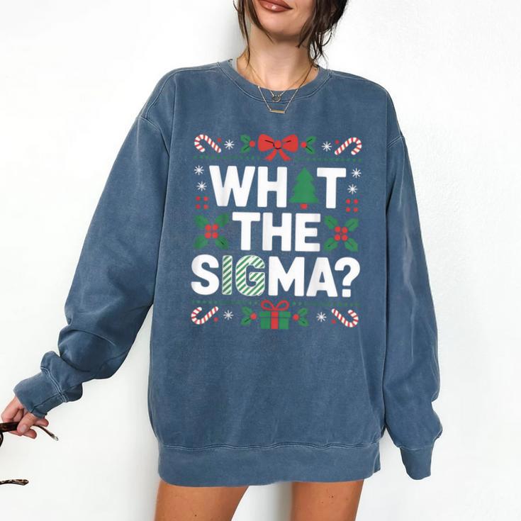 What The Sigma Christmas Party Outfit For Introverts Comfort Colors Sweatshirt